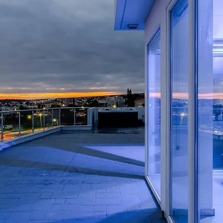 公寓 Penthouse Great View Hydromassage Penthouse Hottub 利马索尔